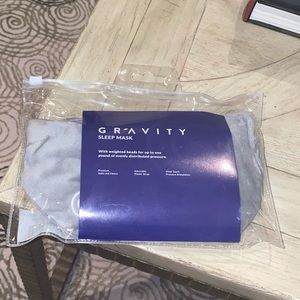 Gravity Weighted Sleeping Mask